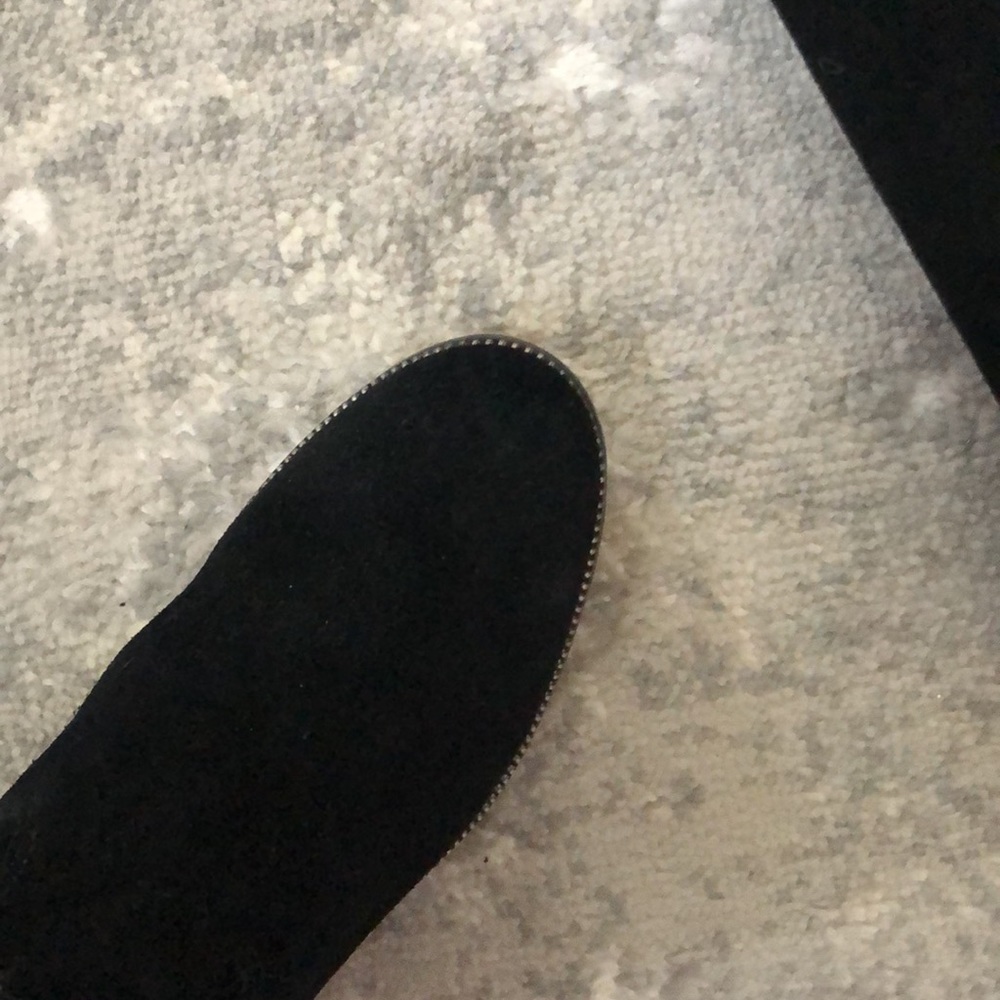 MICHAEL Michael Kors Bayview Riding Black Suede Boots - Picture 4 of 15